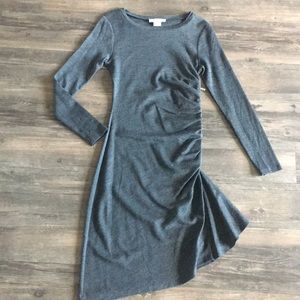 Michael Kors charcoal long sleeve dress.